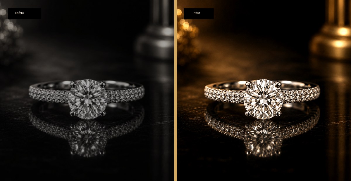 Before after diamond renewal
